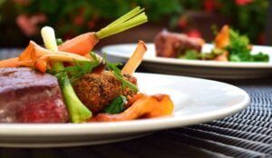 Traiteur- Pavé de Boeuf & légumes de jardin